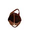 Fashion Buckle Flap 2-in-1 Bucket Bag