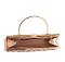 Glitter Crystal Top Handle Clutch Evening Bag