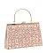Glitter Crystal Top Handle Clutch Evening Bag