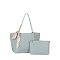 Scarf Top Handle 2-in-1 Tote