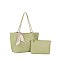 Scarf Top Handle 2-in-1 Tote