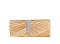 Rhinestone Pleated Clutch