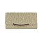 Glitter Pleated Clutch