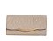 Glitter Pleated Clutch