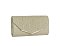 Glitter Pleated Envelope Clutch