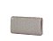 Glitter Pleated Flap Clutch