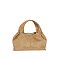 Faux Suede Satchel