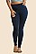 PACK OF 6 PIECES LADIES POLYESTER LEGGINGS PLUS SIZE MUEX900X