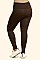 PACK OF 6 PIECES LADIES HIGH WAIST EXTRA-WIDE BAND LEGGINGS PLUS SIZE MUEX907X