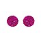 Large Trendy  Sparkling Ball Stud Earrings