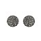 Large Trendy  Sparkling Ball Stud Earrings