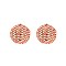 Large Trendy  Sparkling Ball Stud Earrings