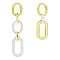 LOVELY METAL DANGLE EARRINGS