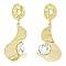 STUNNING METAL DANGLE EARRINGS