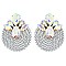 TRENDY FASHION GEM STONE EARRINGS