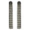 TRENDY CRYSTAL RHINESTONE FRINGE DROP EARRINGS