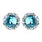 Stud Round Gem Casual Earrings SLEY3685