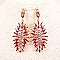 RED ARROW STONE EARRINGS SLEY7434