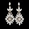 FASHIONABLE DROP EARRINGS W/ RHINESTONES SLEY7440