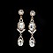 FASHIONABLE RHINESTONE DROP EARRINGS SLEY7448