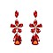 FASHIONABLE DAISY RHINESTONE EARRING W/ GEMS SLEY7975