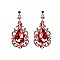 FASHIONABLE CHANDELIER EARRING W/ GEMS SLEY7976