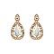 FASHIONABLE RHINESTONE TEARDROP POST EARRING SLEY7984