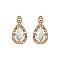 FASHIONABLE RHINESTONE TEARDROP POST EARRING SLEY7984