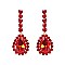 FASHIONABLE TWO TONE RHINESTONE EARRING SLEY8170