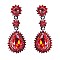 FASHIONABLE ART DECO TEARDROP STONE EARRING SLEY8420