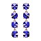 FASHIONABLE PRISM CIRCLE STONE EARRING SLEY8434