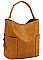 STYLISH 2 IN 1 SHOULDER SATCHEL WITH LONG STRAP JYF-0287