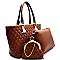 F0158-LP Quilted 3 in 1 Shopper Tote