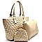 F0158-LP Quilted 3 in 1 Shopper Tote