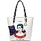 Frida Kahlo Viva La Vida Tall Tote