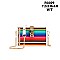 Colored Pencil Box Novelty Crossbody Bag