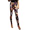 Michelle Obama MAGAZINE COLLAGE PRINT LEGGINGS