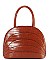 TRENDY CROC PRINT DOME SATCHEL