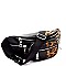 Chain Accent Multi-Pocket Fashion Fanny Pack MH-FB-A143