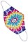 PACK OF 12 TRENDY ASSORTED COLOR TIE DYE