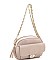 TRENDY TWIST TASSEL CHAIN CROSSBODY BAG