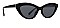 PACK OF 12  CAT EYE SUNGLASSES WITH FLAT LENS