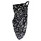 BANDANA PRINT FACE TUBE SCARF MASK W/EAR LOOPS