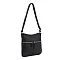 Slim Double Front Pocket Crossbody Bag