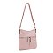 Slim Double Front Pocket Crossbody Bag