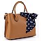 Polka Dot Scarf Multi Compartment