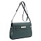 Belt Lock Medium Flap Shoulder Bag
