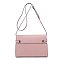 Belt Lock Medium Flap Shoulder Bag
