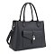 Front Envelope Flap Padlock Satchel Bag