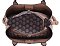 Front Envelope Flap Padlock Satchel Bag